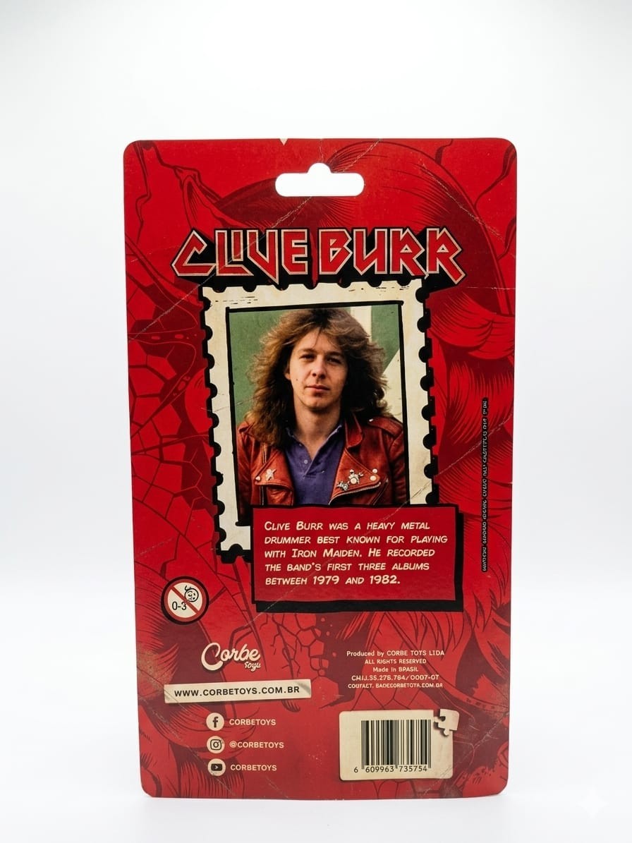 CLIVE BURR ACTION FIGURE 3.75&Prime; LIMITED EDITION CORBE BRAZIL PRE ORDER read descr