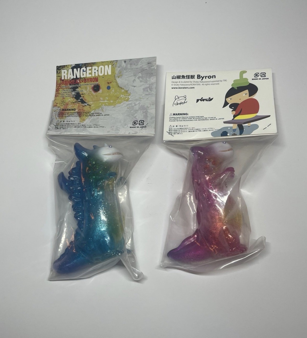 RANGEAS × BYRON Limited Soft Vinyl Figure by TG9 & Shoko Nakazawa Limited Set