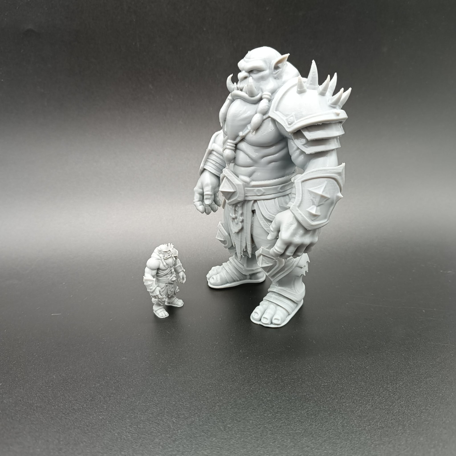 Horde Orc Champion Miniatures Minis Wargaming D&D DnD 3D Printed Figures