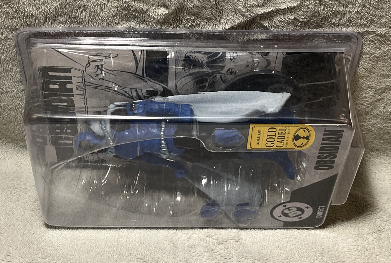 Mcfarlane DC Multiverse Obsidian (Infinity Inc #16) with Lithograph Gold Label