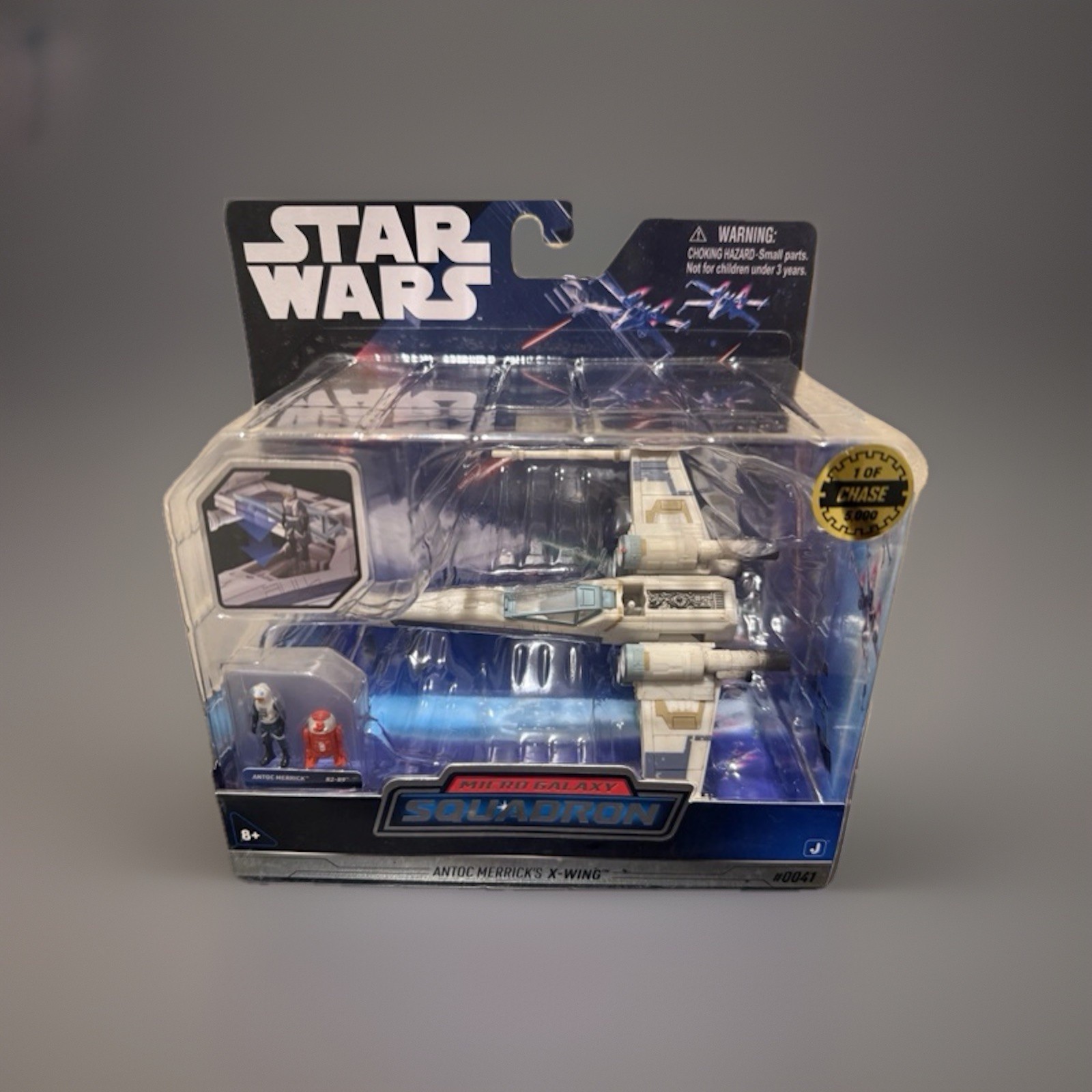 Chase Star Wars Micro Galaxy Squadron Antoc Merrick&rsquo;s X-Wing Merrick 0041 1/5000