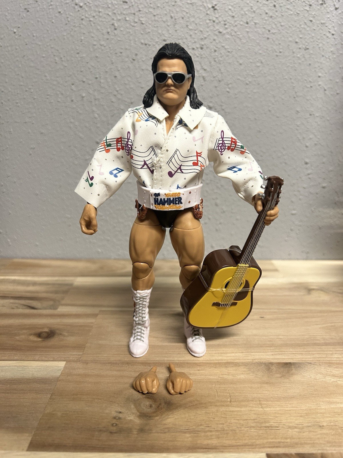 Mattel WWE Elite Legends Series 20 GREG « THE HAMMER » VALENTINE Loose Mint