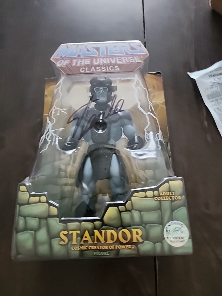 Masters Of The Universe Classics Standor Autographed By Stan Lee With COA