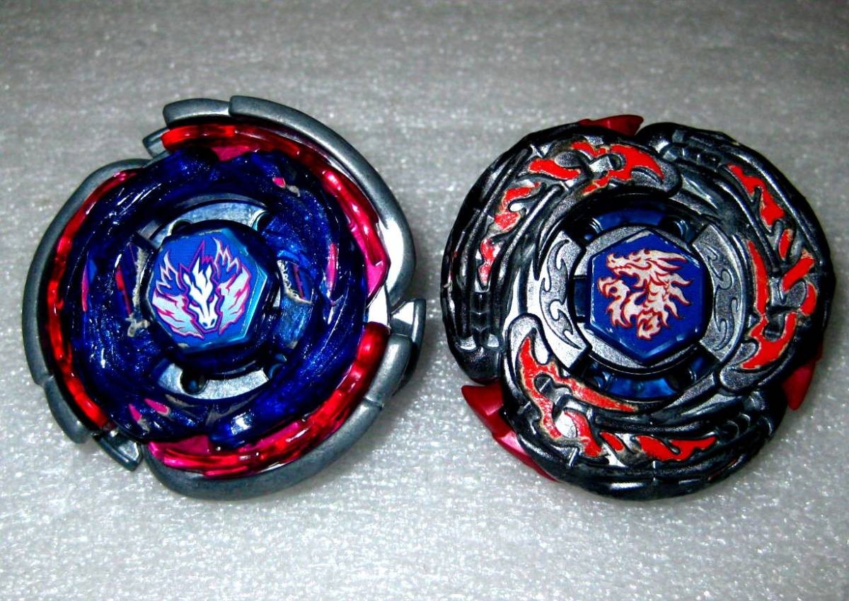 Metal Fight Beyblade Burst Big Bang Pegasis Eldrago Destroy Used Set of 2