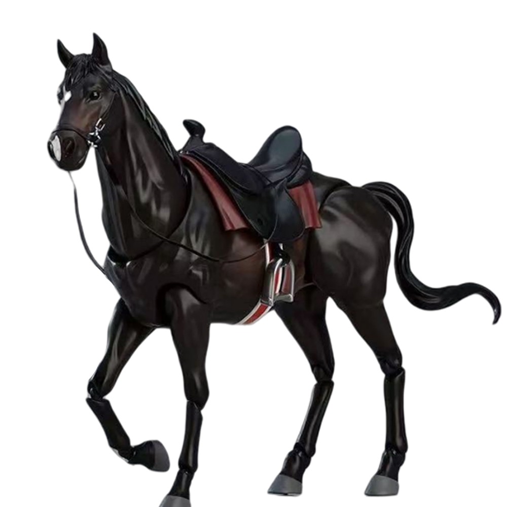 1/12 Scale Action Figures Figurine Mini Horse Figurine Desktop Miniature H