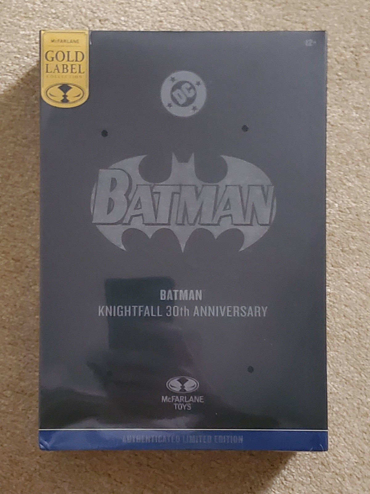Batman Knightfall 30th Anniversary SDCC 2023 Exclusive Mcfarlane Gold Label New