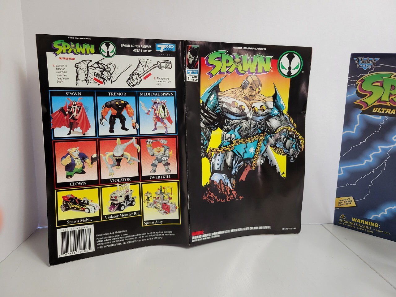 NEW SPAWN OVERTKILL MEGAFIG 10&Prime; Action Figure McFarlane Toys