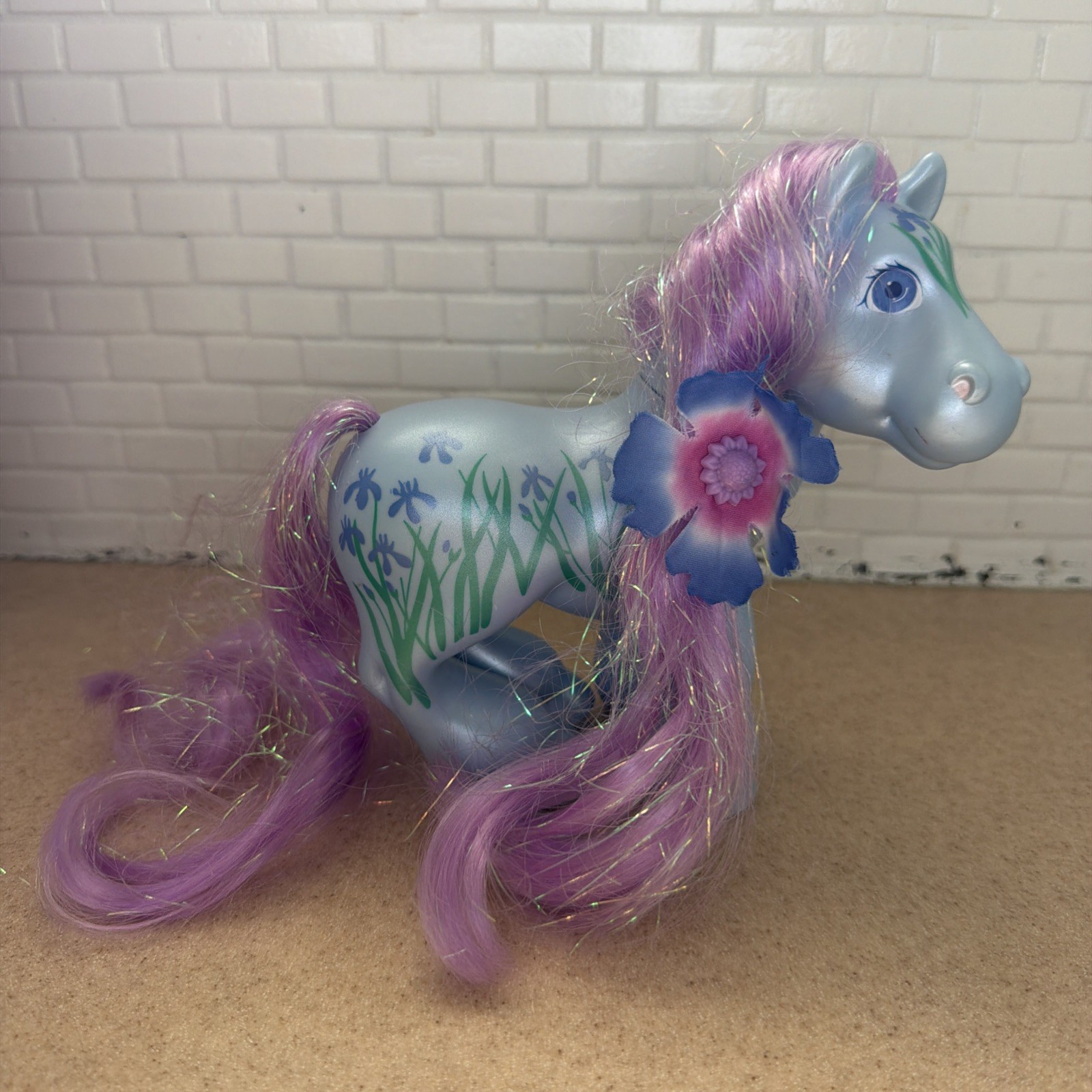 1992 Cabbage Patch Kids SUNDANCE Magic Meadow Pony Shimmer&rsquo;n Shine Iris Flower