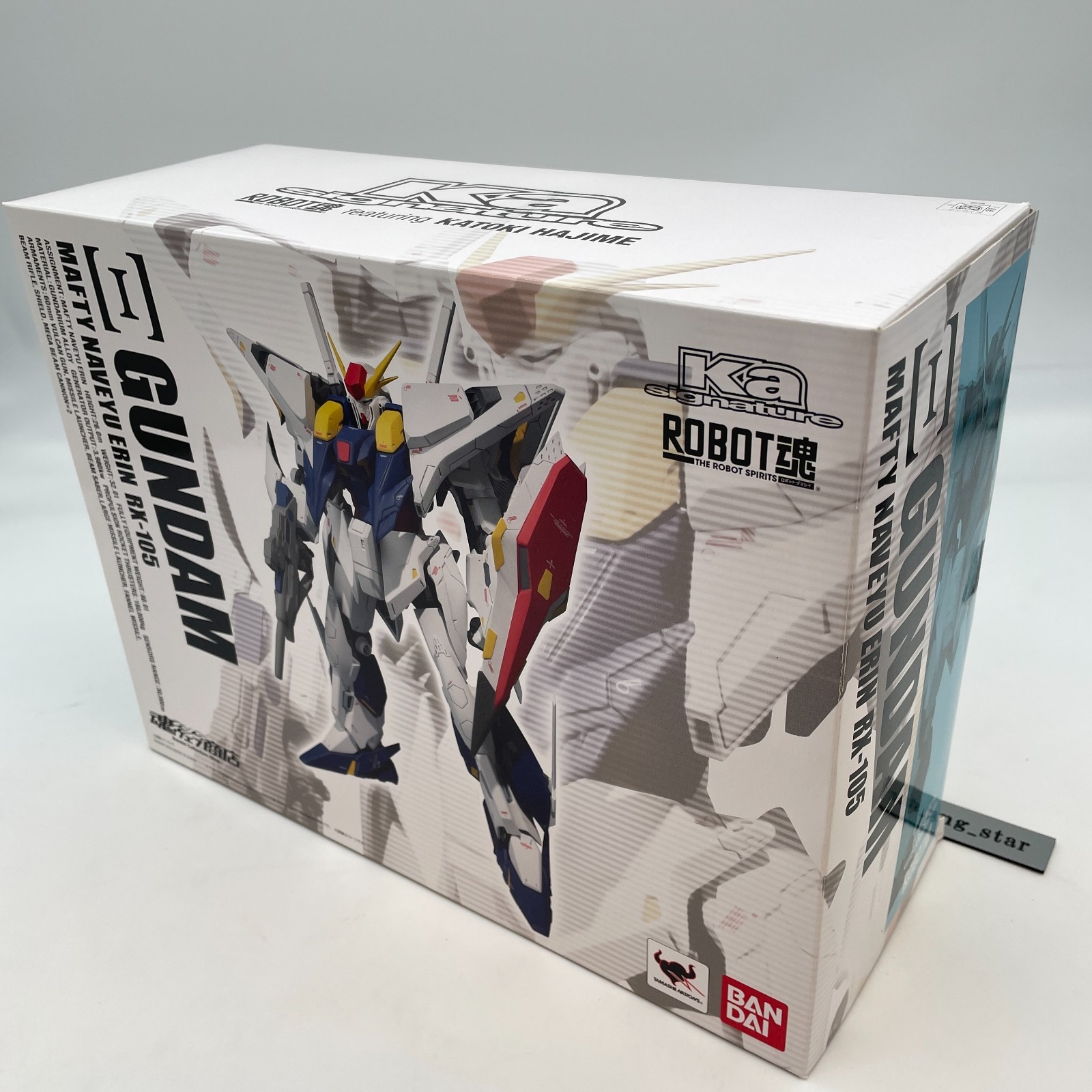 ROBOT SPIRITS Ka Signaiture Side MS Ξ XI GUNDAM Action Figure BANDAI Japan