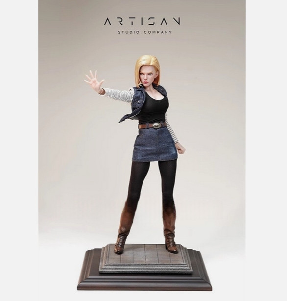 ARTISAN Dragon Ball Android 18 Action Figure Model in stock In Box lazuli 1/6