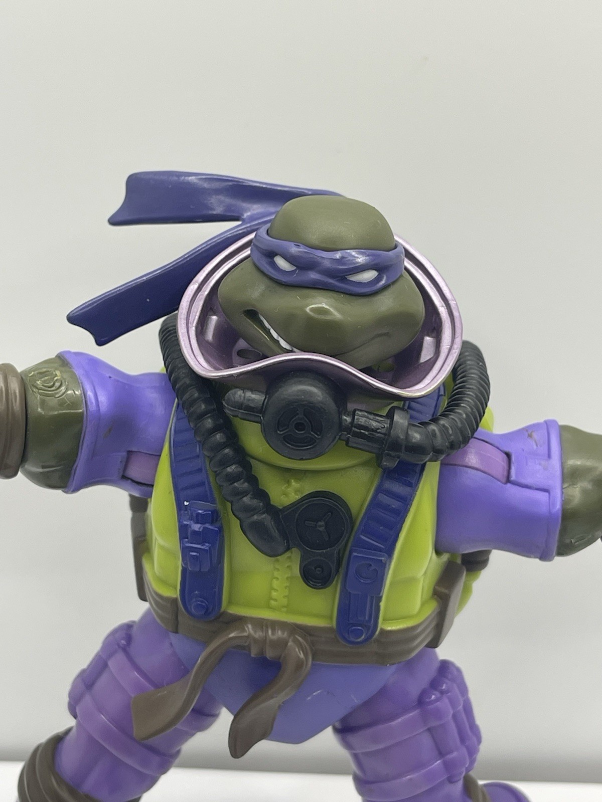2004 TMNT Deep Diving Donatello Action Figure