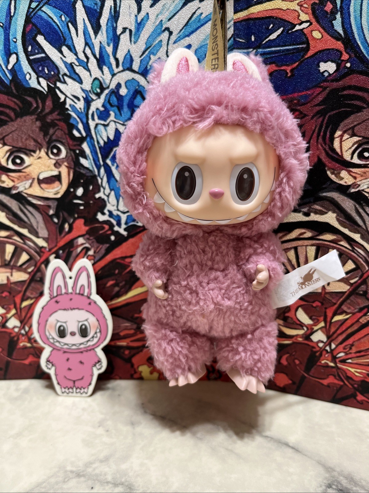 (Authentic) LABUBU – THE MONSTERS – Exciting Macaron – Lychee Berry (US Seller)