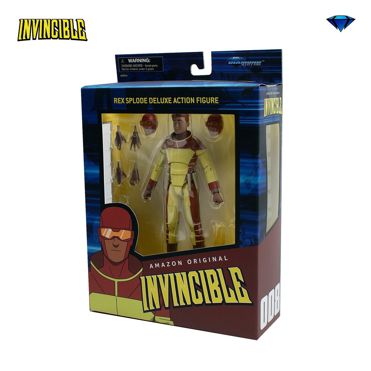 DST Invincible: Rex Splode Series 4 Deluxe Action Figure