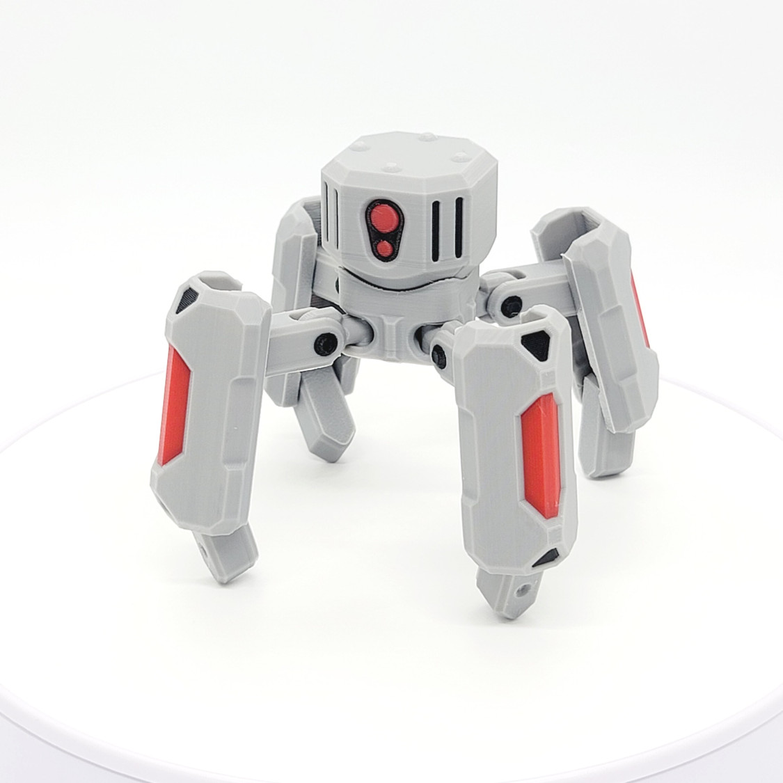 Cubrick & Cube Case | Robot Mech Action Figure | 3D Printed Articulated Toy
