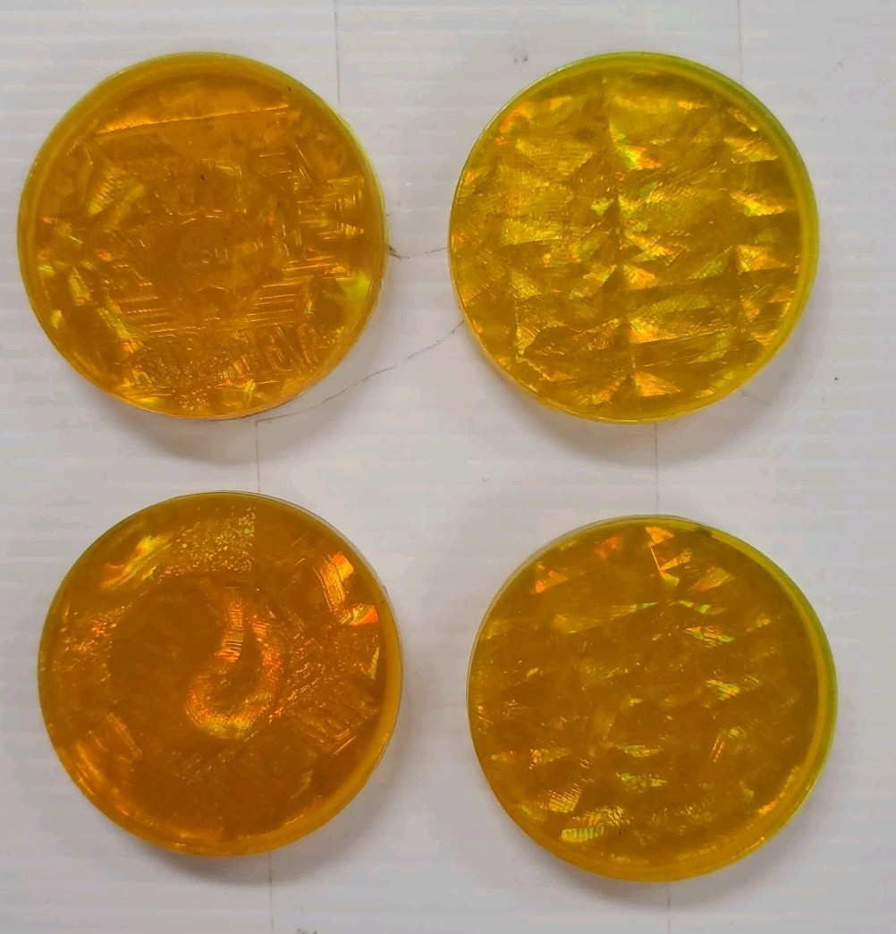 SUPERHUMAN SAMARAI SYBER SQUAD SLAMMERS FROM MILK CAP POGS GAME DEAL/4