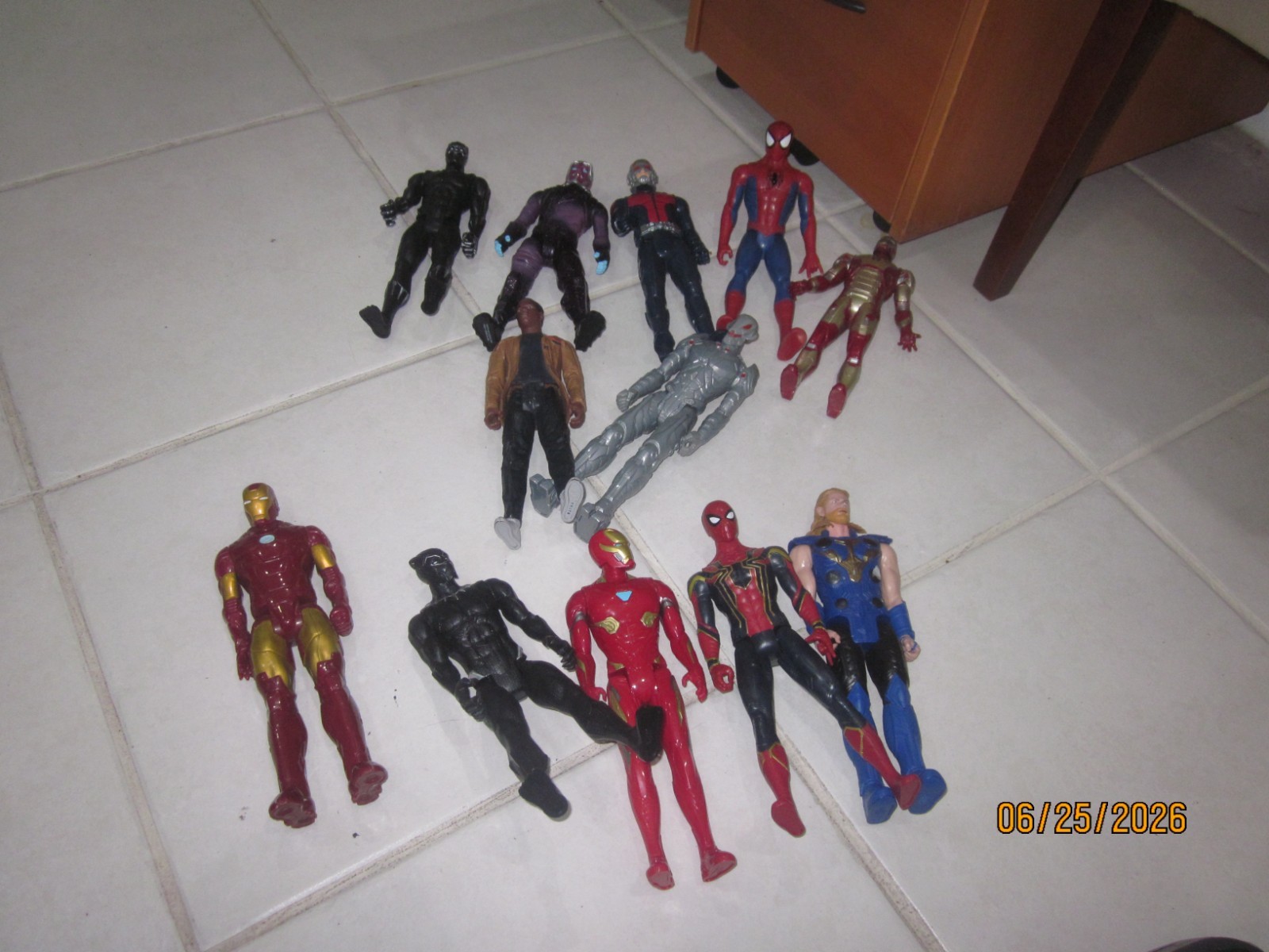 Marvel DC Titan Hero Series Avengers Lot of 12- 12&Prime; Figures