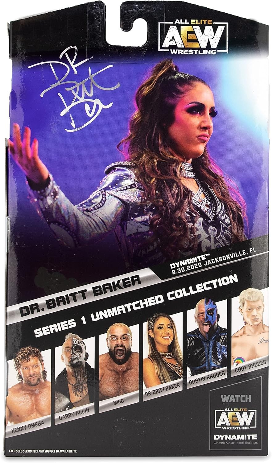 Authentic Dr. Britt Baker D.M.D. Action Figure – Perfect for Play & Display