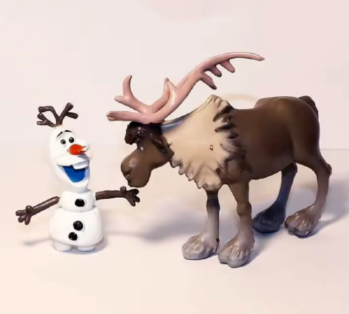 FROZEN CHARACTERS (5 FIGURES) 2.5&Prime; TO 4&Prime; HIGH-PVC-NEXT DAY SHIPPING