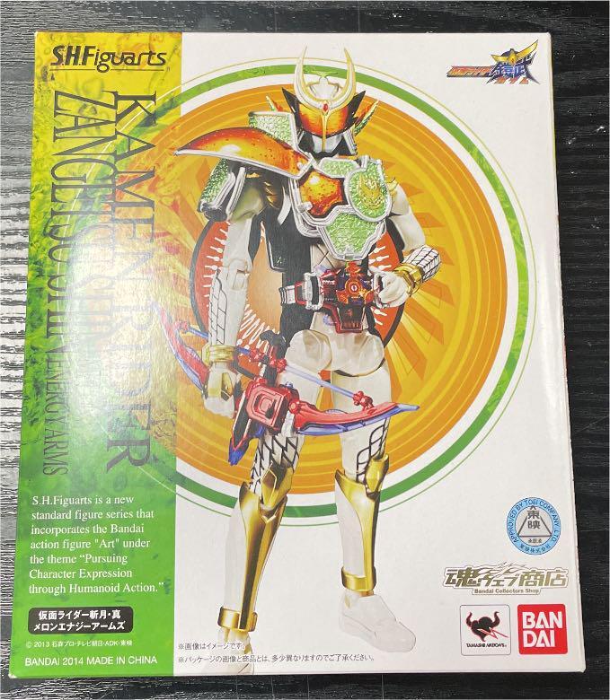 S.H.Figuarts Kamen Rider Zangetsu Shin Melon Energy Arms Figure Masked Gaim