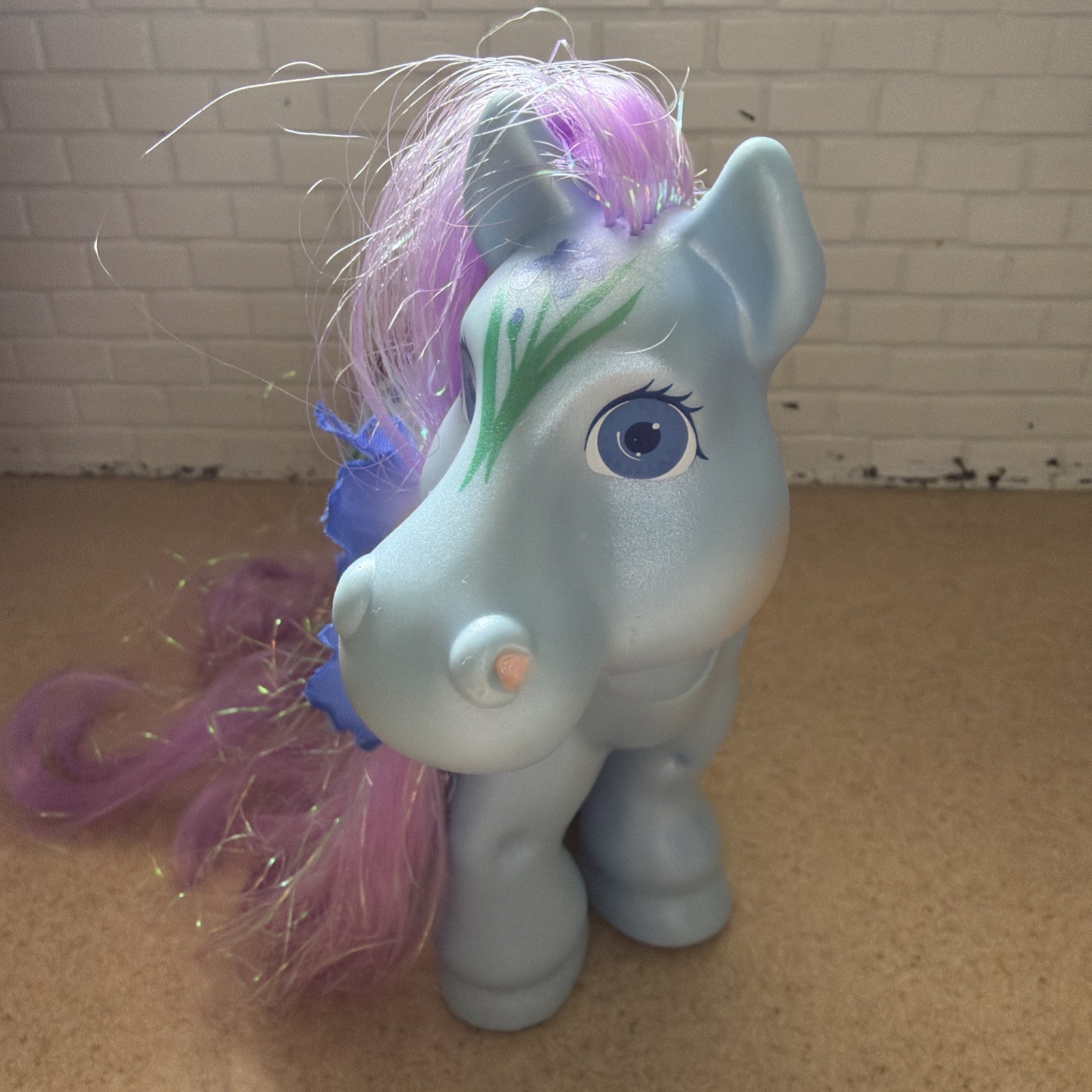 1992 Cabbage Patch Kids SUNDANCE Magic Meadow Pony Shimmer&rsquo;n Shine Iris Flower