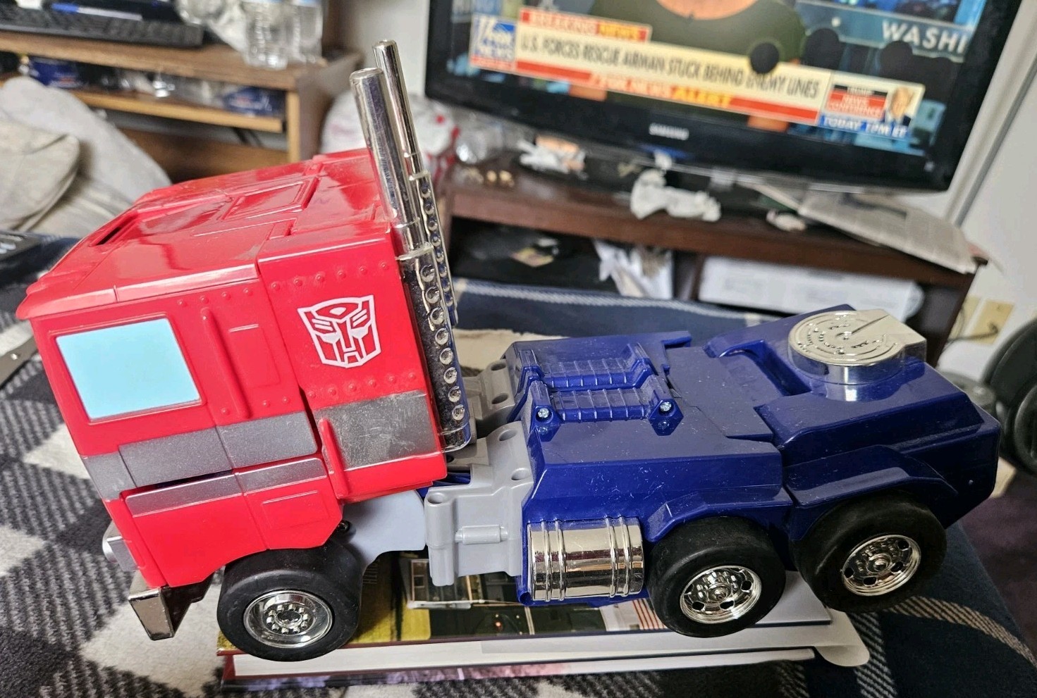 Transformers Jada Self Transforming Optimus Prime R/C