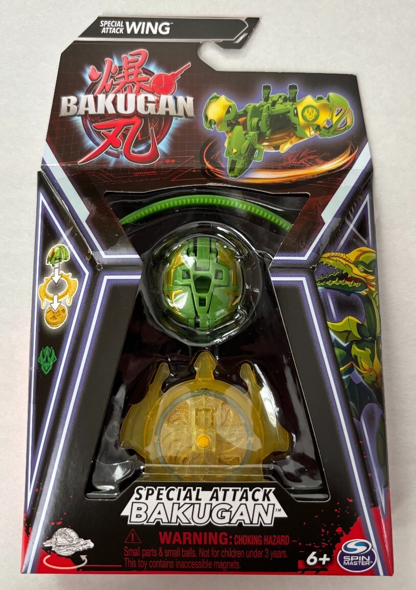 Bakugan 3.0 Special Attack Wing Wave 4 New in Box