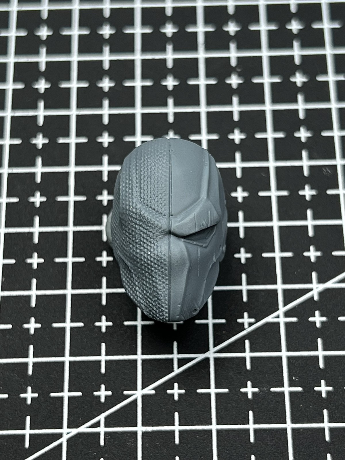 1/12 1/4 1/6 1/18 Unpainted Comics Mask Deathstroke Head Carved Model Toys