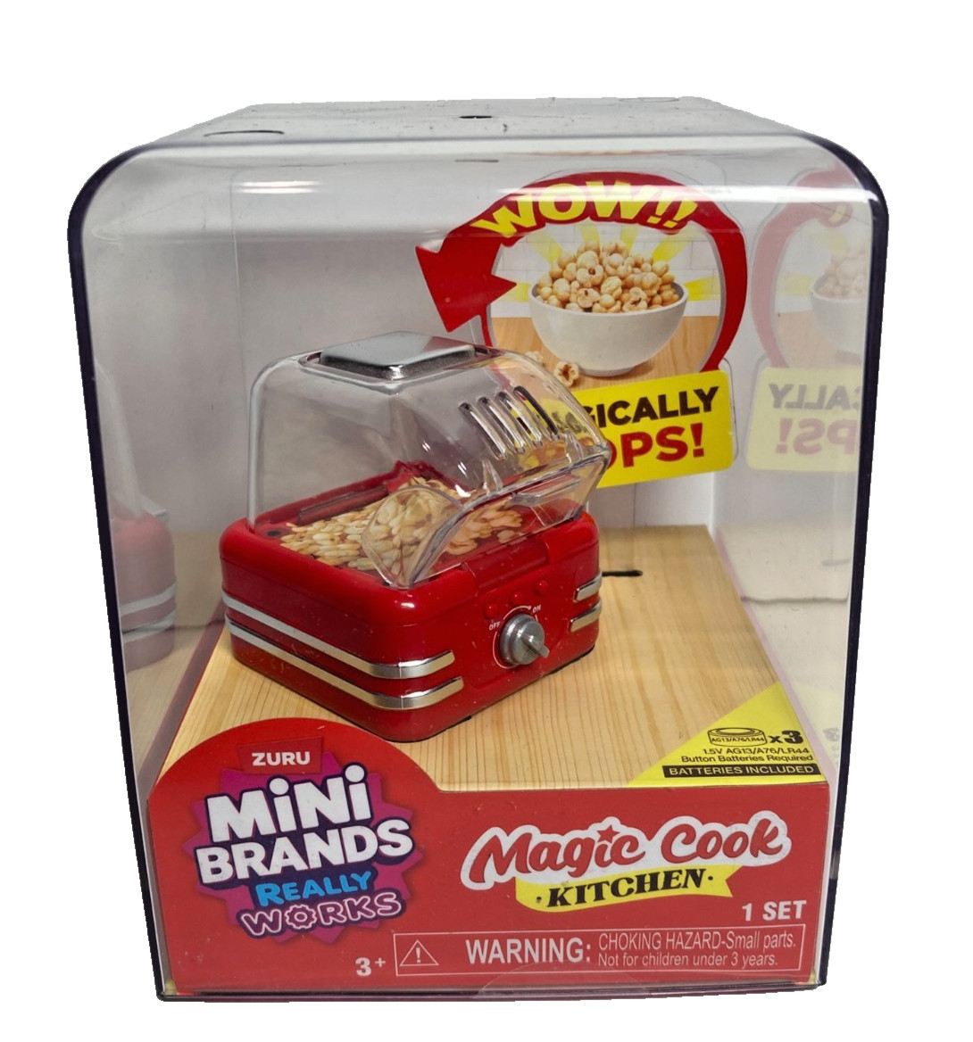 MINI BRANDS REALLY WORKS MAGIC COOK KITCHEN POPCORN MACHINE