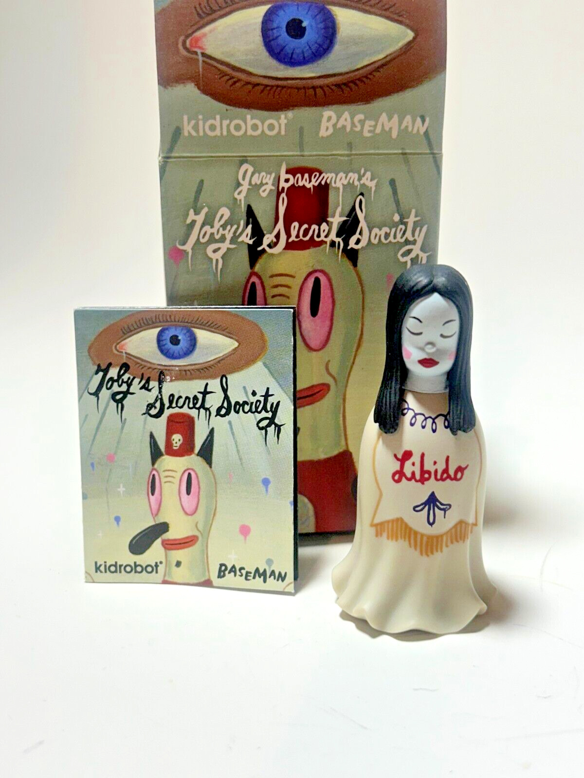KIDROBOT GARY BASEMAN SACRED MAGI TOBY&rsquo;S SECRET SOCIETY LIBIDO LUST ART TOY