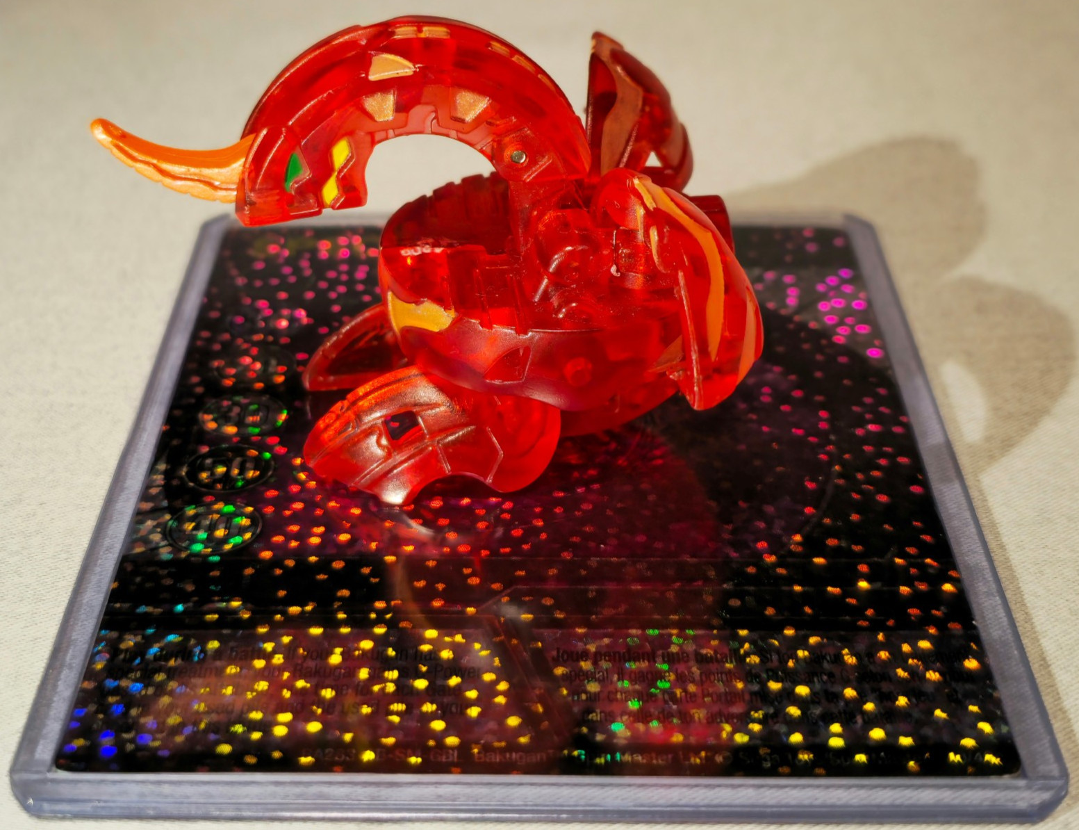 Pyrus Dragonoid Translucent Red 480g B2 + Special Boost Sparkle Holo Card