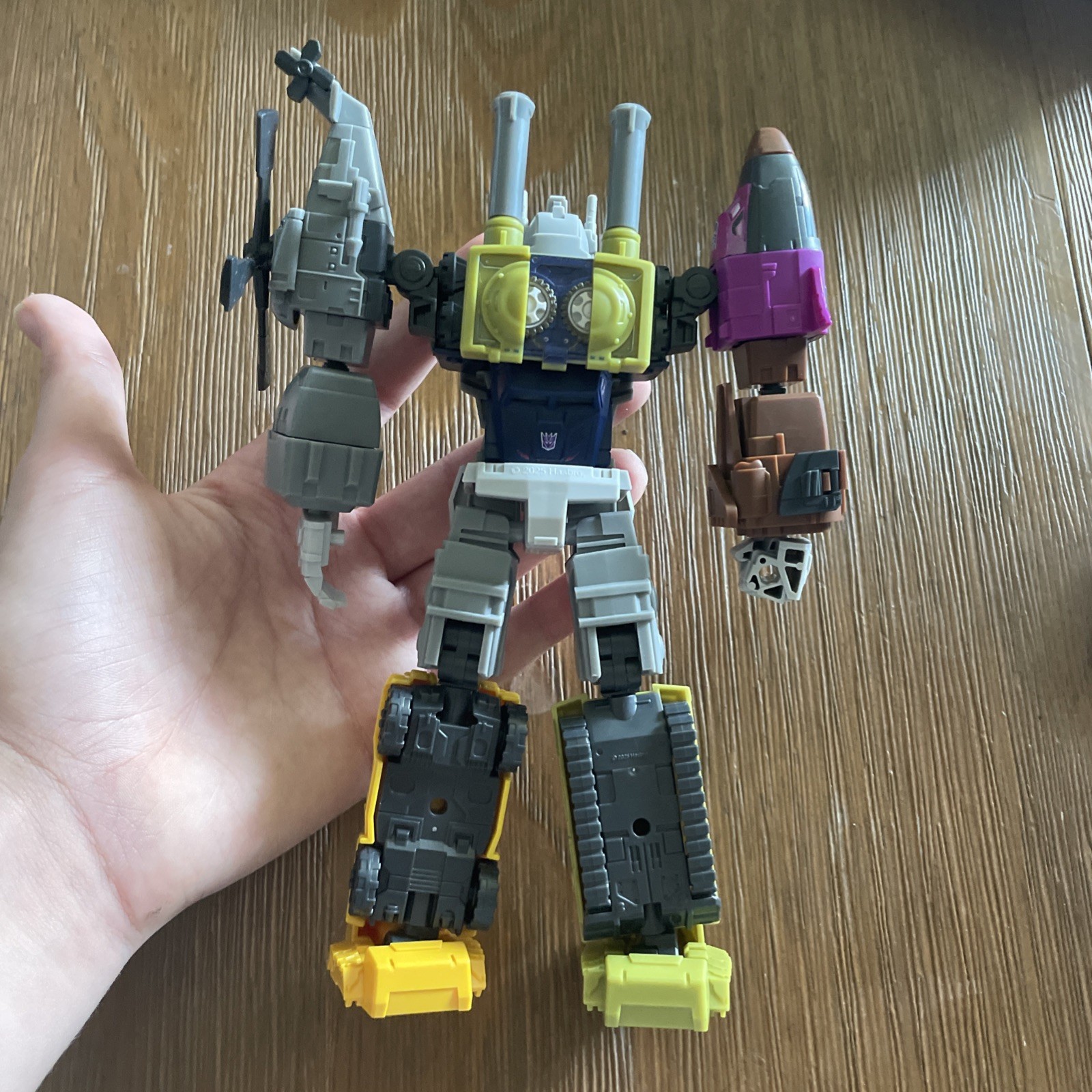 Blokees Transformers Defender Version Bruticus Complete Set USA (Already built)