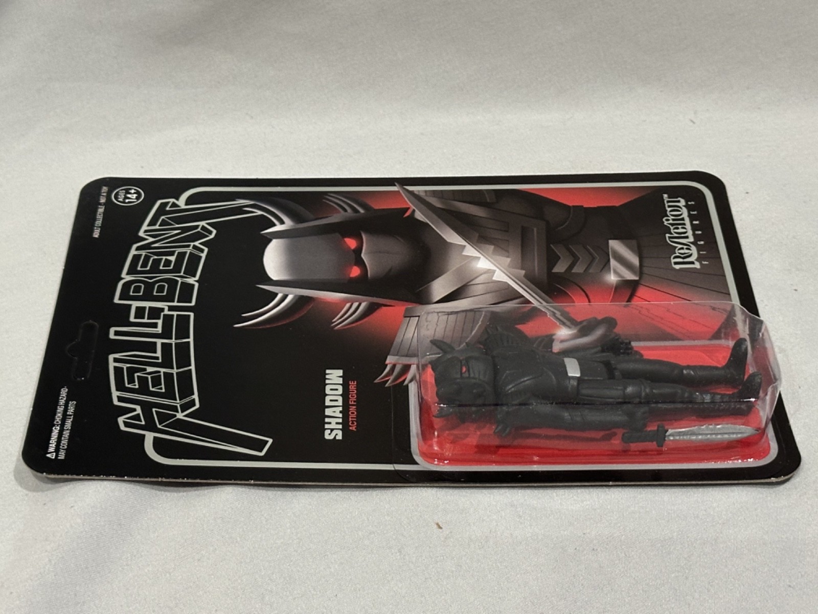 SDCC 2020 EXCLUSIVE Super7 Hell-Bent Shadow Healeymade ReAction Figure NEW MOC