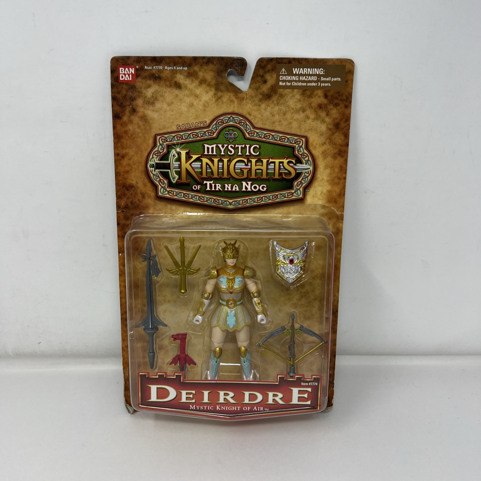 Bandai Mystic Knights of Tir Na Nog Deirdre Knight Of Air Action Figure New