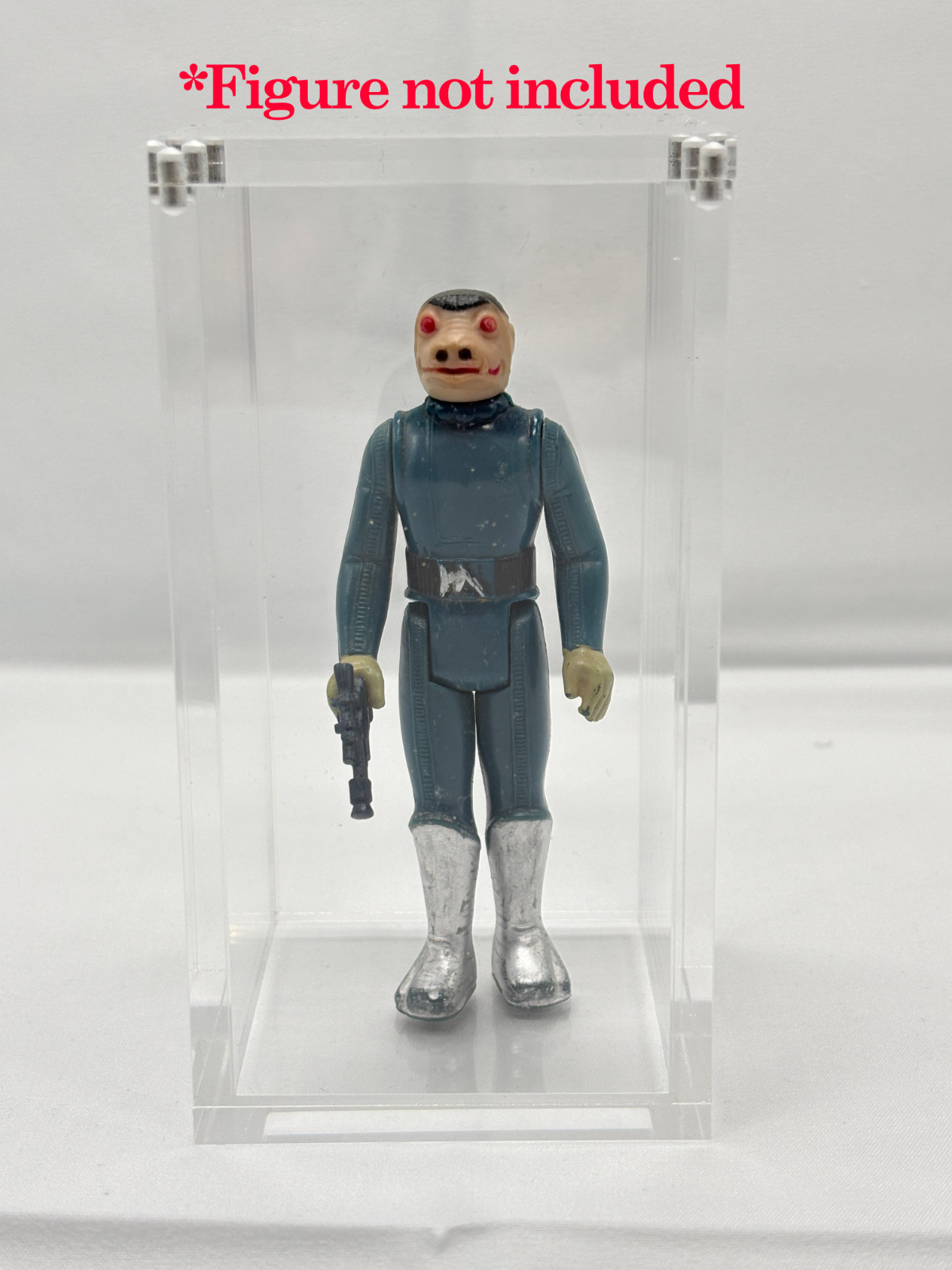 Magnetic Acrylic Display Case for Vintage Star Wars GI Joe 3 3/4&Prime; Action Figures