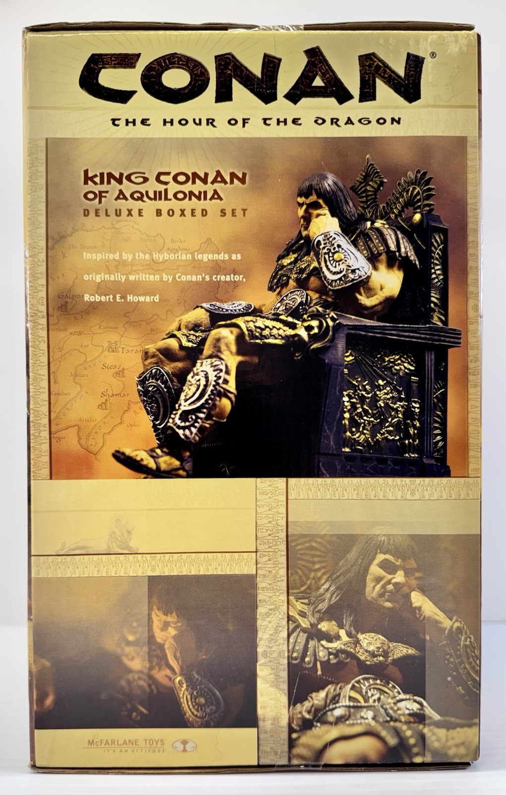 McFarlane Conan The Hour Of the Dragon Series 2 King Conan Of Aquilonia NIB DF29