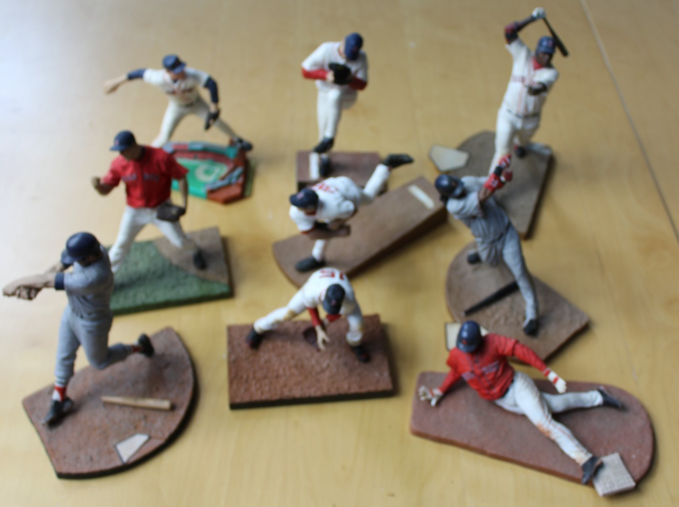 Lot of loose Boston Red Sox sport figures mcfarlane see pictures ortiz