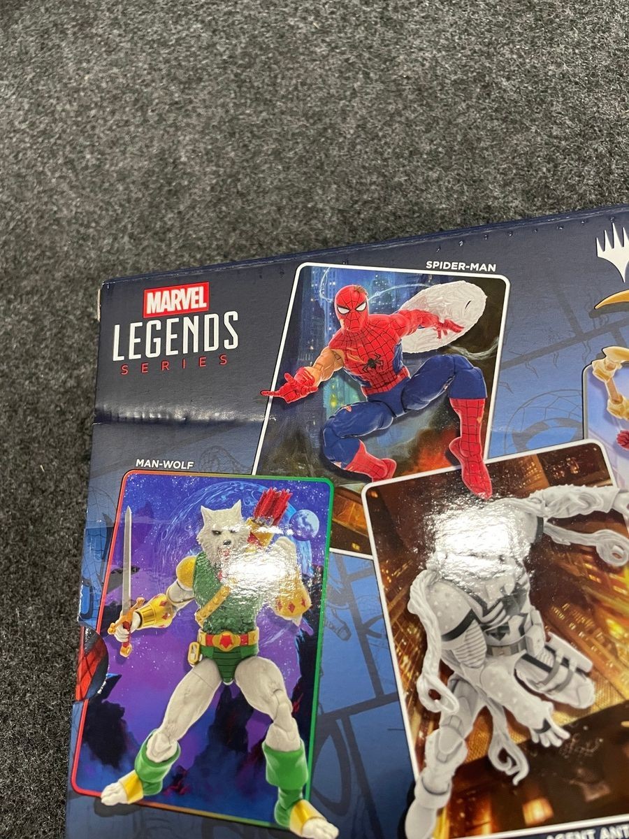 HASBRO Marvel Legends Magic The Gathering Battle Damaged Spider-Man Figure