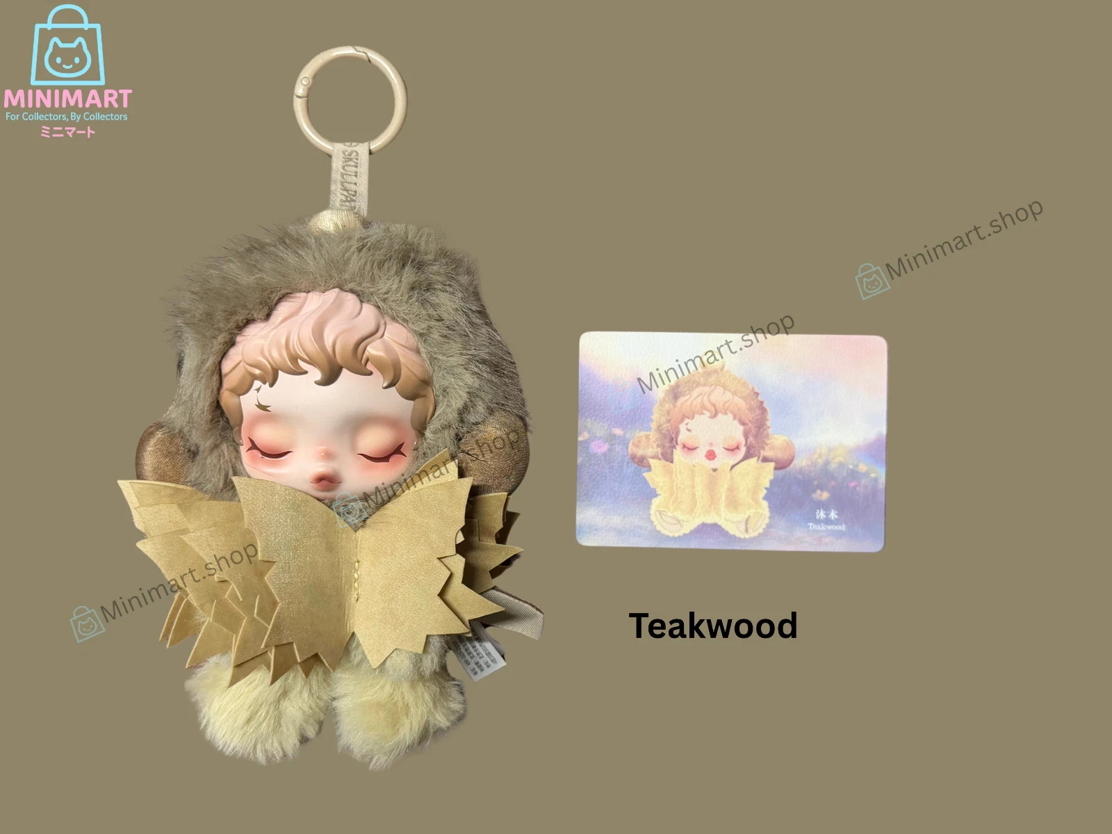 POP MART SKULLPANDA L&rsquo;impressionnisme Series Plush Doll – Teakwood