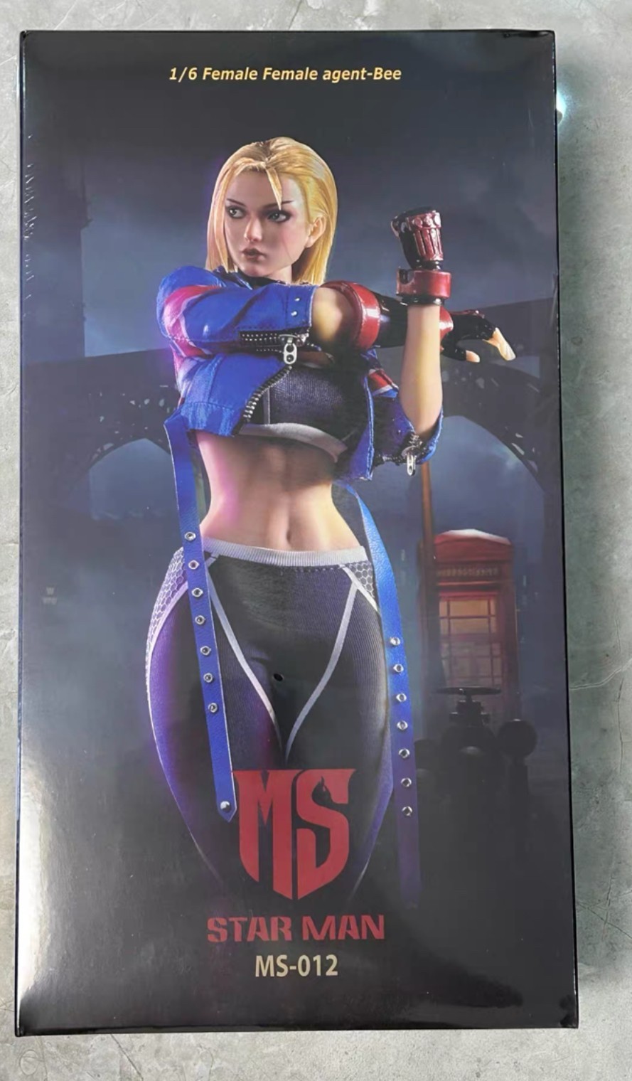 – STAR MAN MS-012 1/6 Street Girl Female Fighter 6 Cammy 12&Prime; Action Figure