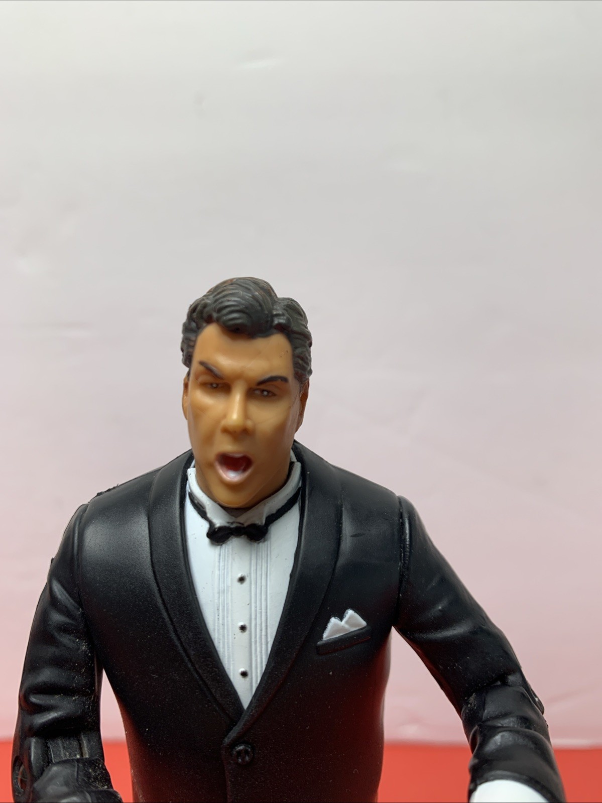 2 1999 Marvel Entertainment Michael Buffer Boxing WWF WWE UFC Announcer Figures