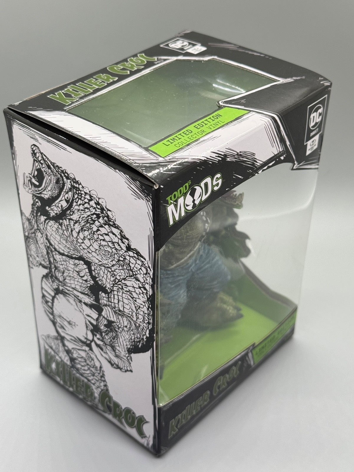 DC Direct Killer Todd’s Mods Killer Croc Vinyl Figure – 4.5&Prime; Scale Posed Figure