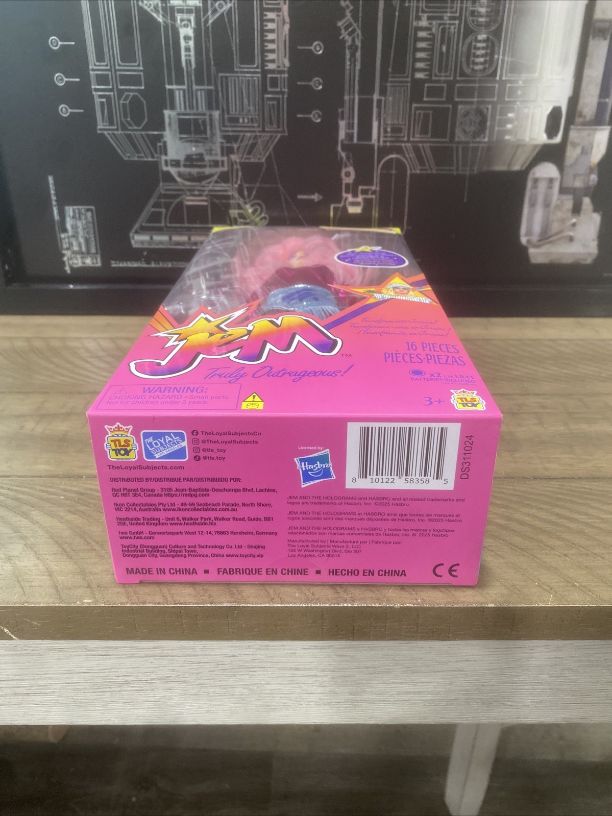 The Loyal Subjects JEM / JERRICA NISB Doll JEM And The HOLOGRAMS 2025 12in.