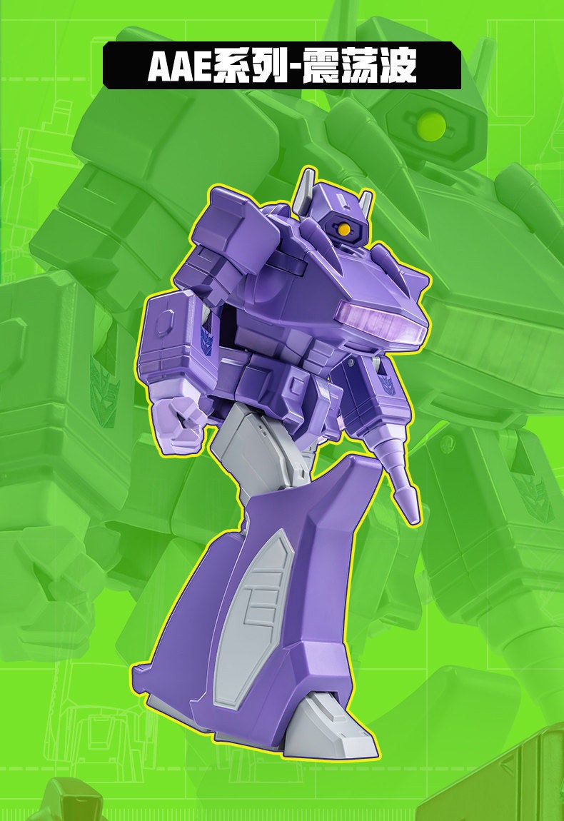 AULDEY Transformers AAE Wave 4 Ultra Magnus Ironhide Shockwave Thundercraker Toy