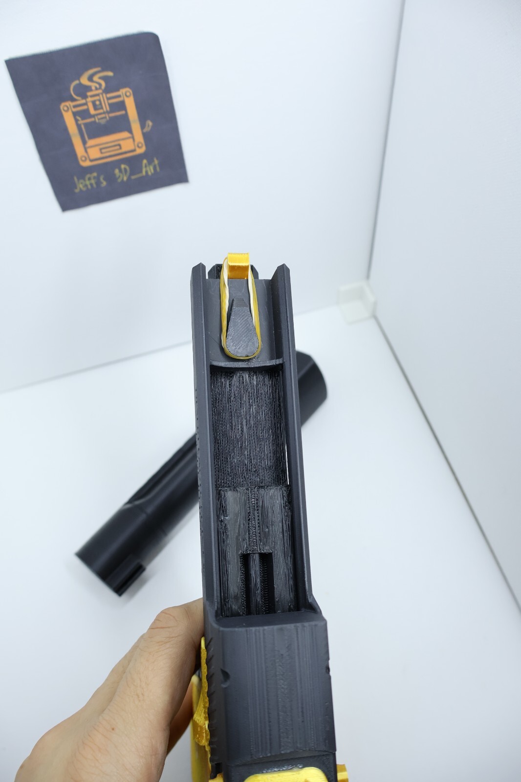Desert Eagle 1:1 Scale Model Gun Barrel Customize Removable