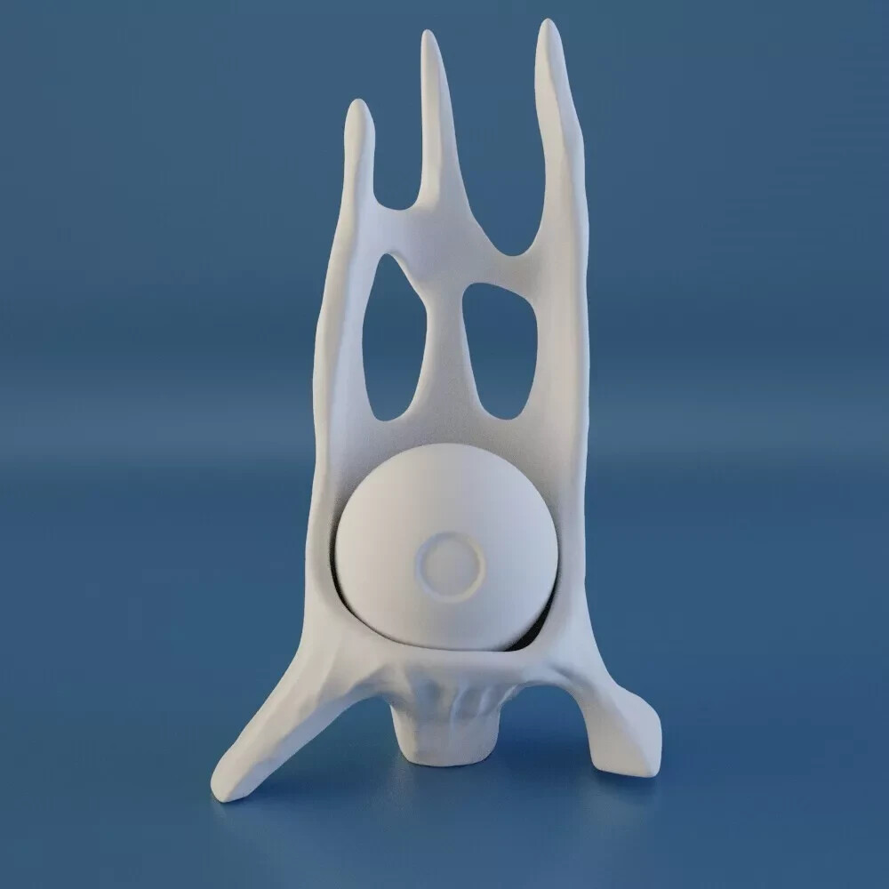 Lost In Space Invaders from the 5th Dimension 2 Alien Figures Landscape 3D print