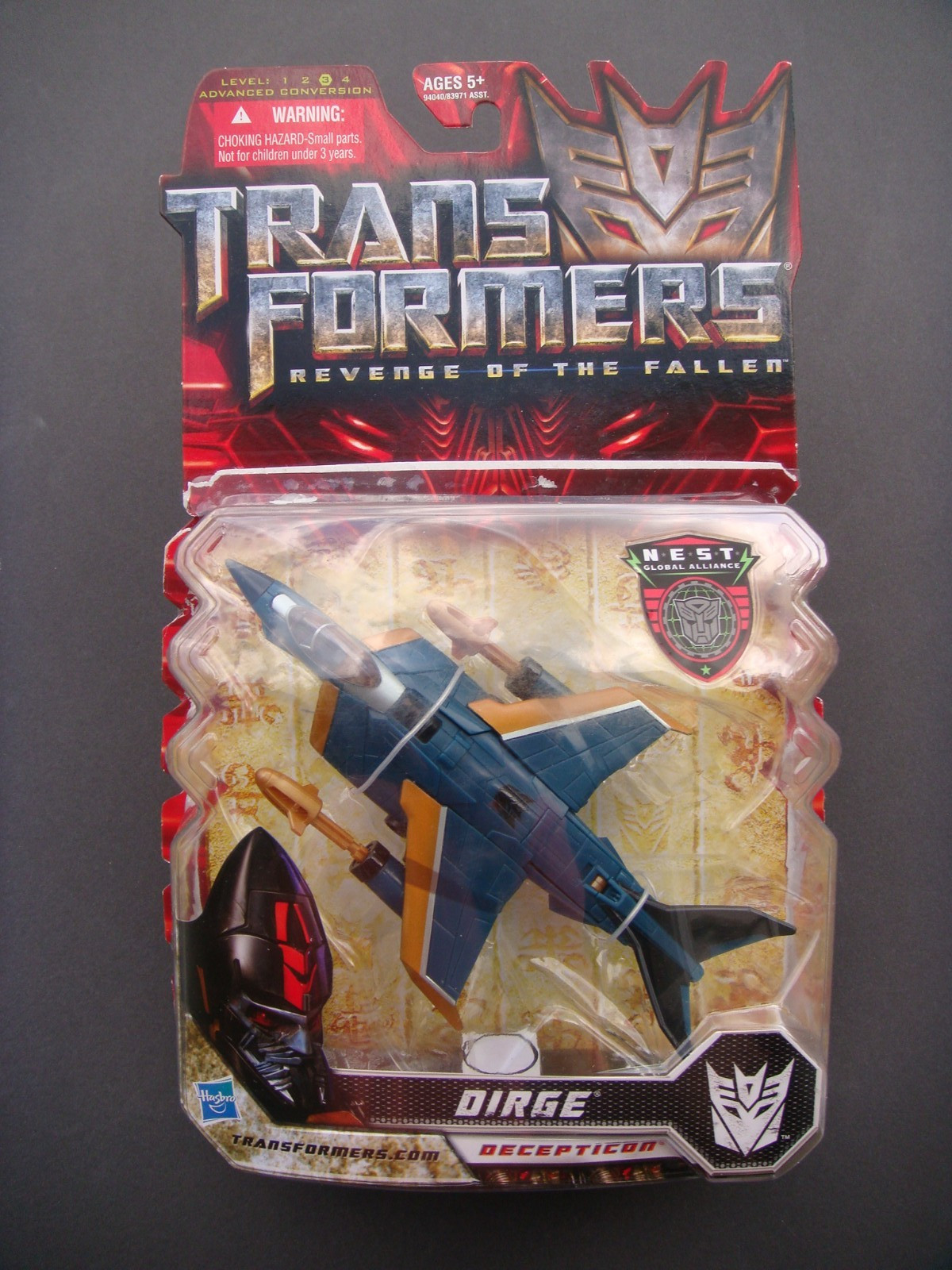 8/11 OPENED* 100% COMPLETE TRANSFORMERS REVENGE OF THE FALLEN NEST DELUXE CLASS
