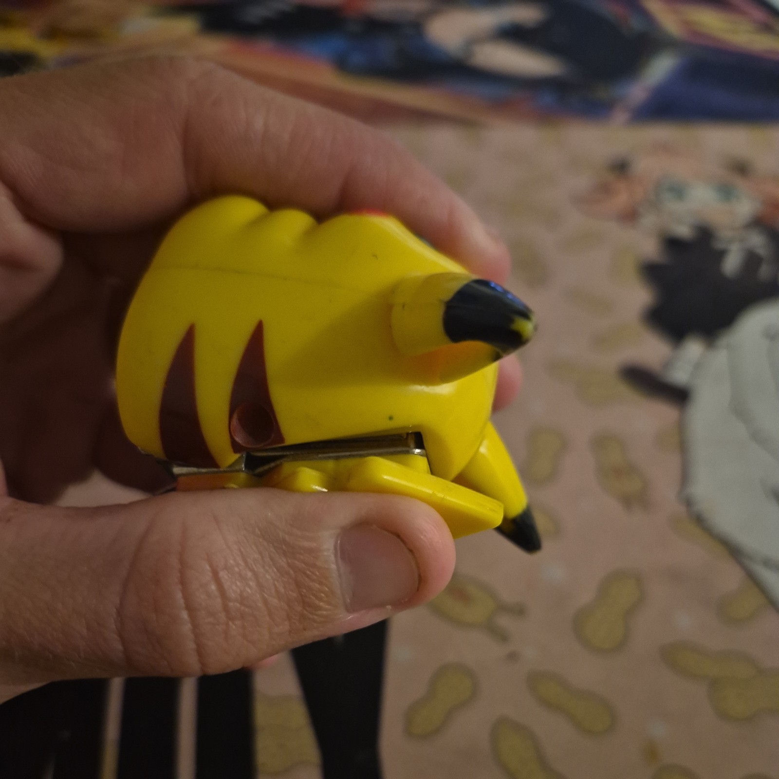 Pikachu Pokemon Mini Stapler Nintendo 1999 Collectible Toy Figure Vintage Retro