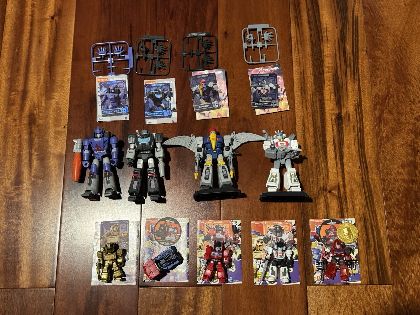 Transformers Galaxy And Defender LOT Galvatron, Swoop, Wheeljack, & Trailbreaker