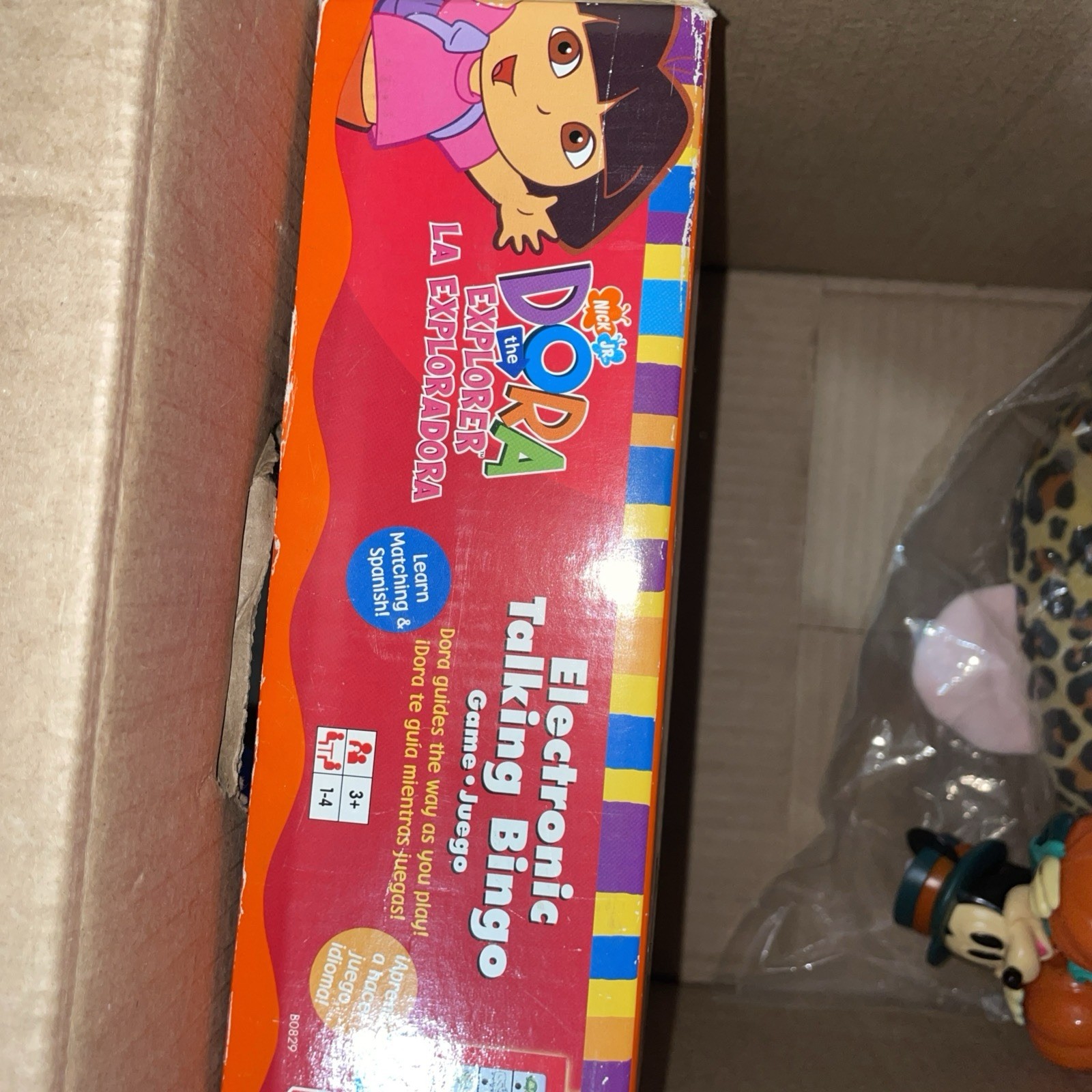 Dora The Explorer Electronic Talking Bingo Fisher Price 2002 New In Box