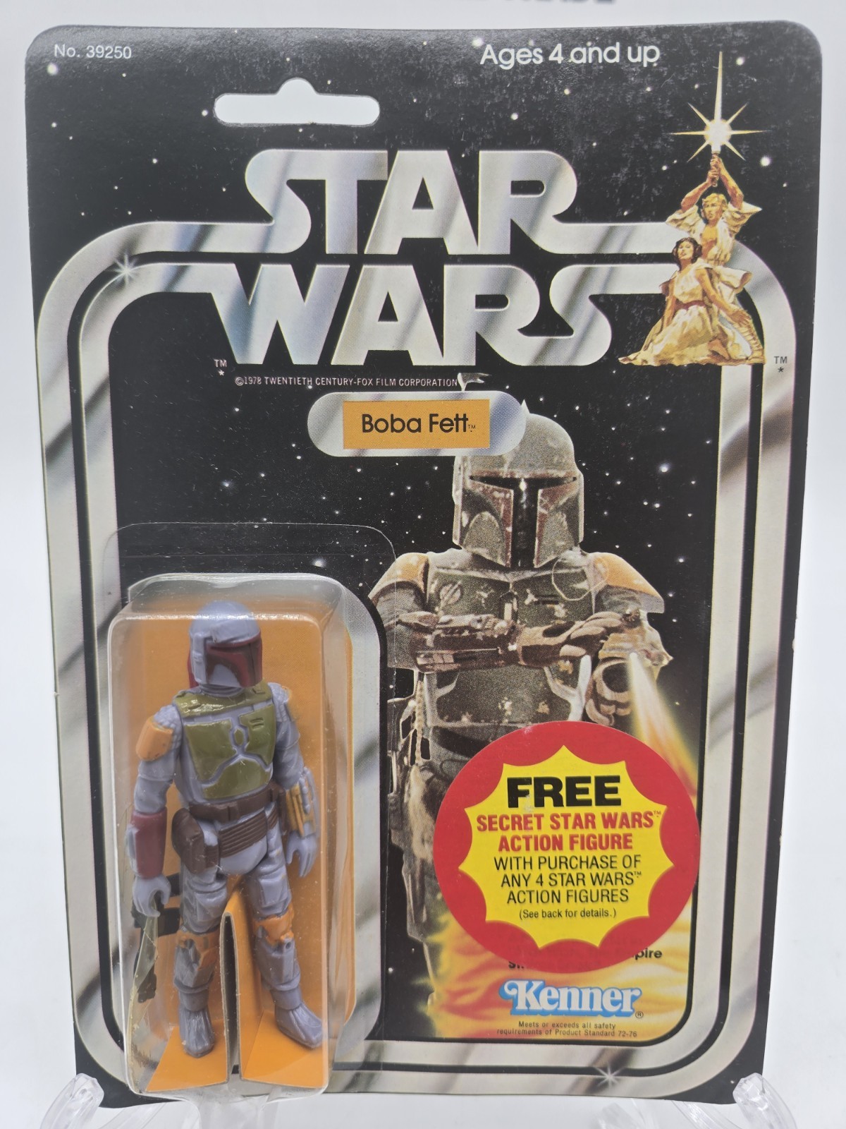 Star Wars Kenner 1979 Boba Fett 21 Back 🔥 Rare Secret Figure Offer MOSC – Nice!